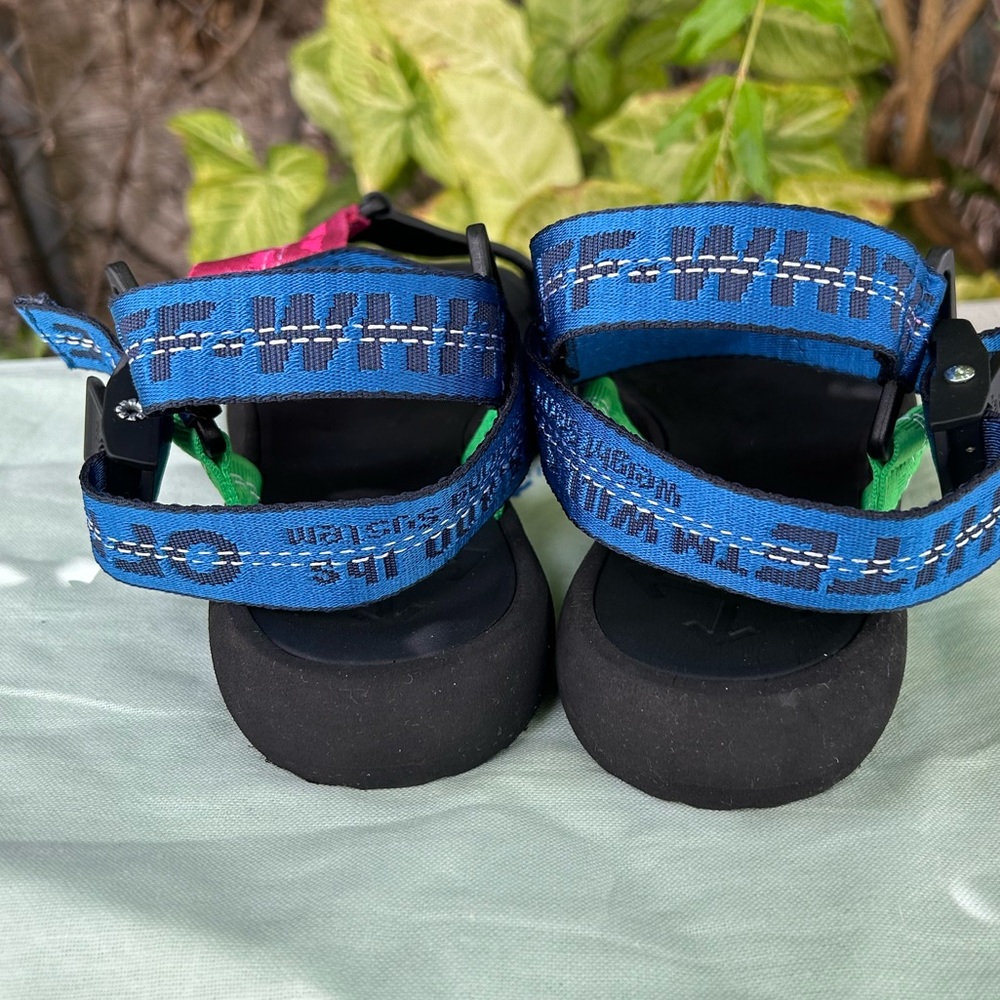 Off-White Multicolor Sandals - image 7